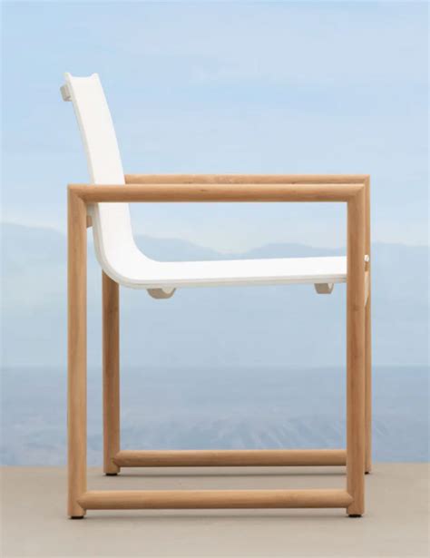 Harbour Outdoor Breeze Teak Dining Chair Bradley Terrace