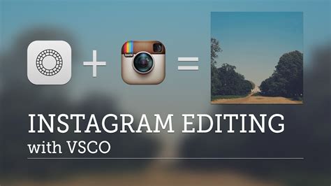 This particular combination of colors/designs won't look good on every photo, so rather. VSCO INSTAGRAM EDITING — How to Edit Photos on iPhone ...