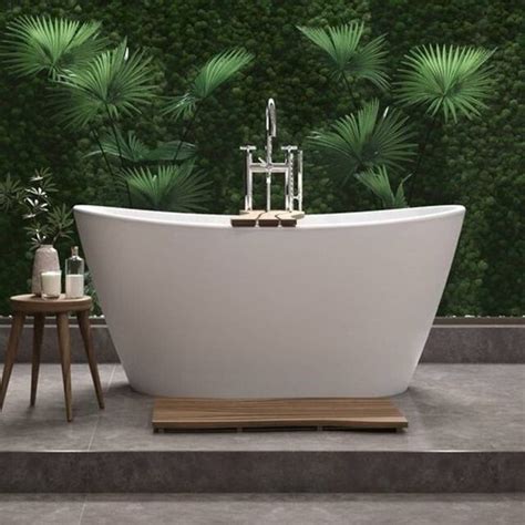 For freestanding tubs, replace the entire faucet assembly. Turn Any Tiny Bathroom Into a Spa With These Small ...