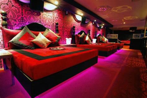 Nightclub That Uses Beds So People Can Reserve Vip Area And Be Comfortable While Being Seen And