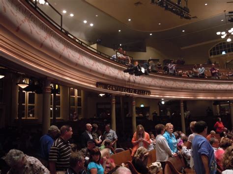 Well yes, that was step 2. What a Country!: Ryman Auditorium, Nashville, Tenneesee