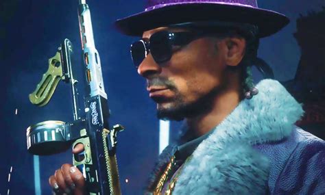 Call Of Duty Warzone Trailer De Snoop Dogg Avec Ses Armes Bling Bling