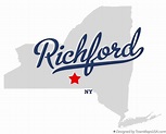 Map of Richford, NY, New York