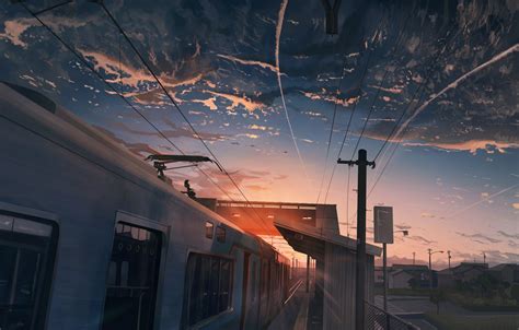 Sunset Train Wallpapers Wallpaper Cave