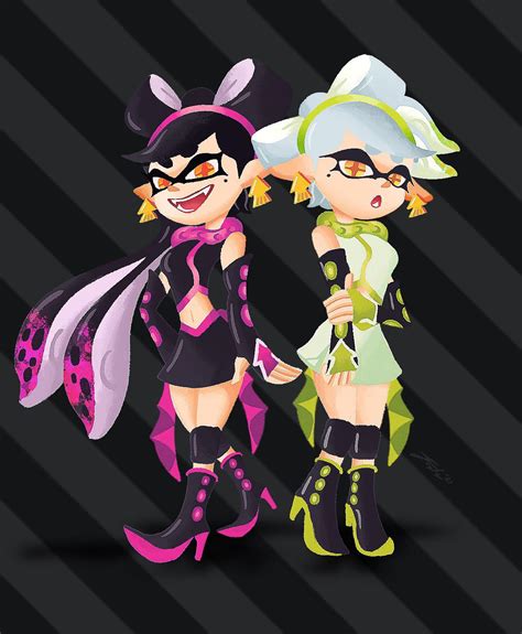 Callie And Marie Kick It With Their Concept Art Costumes Rsplatoon