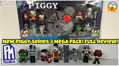 New Roblox Piggy Series 3 Mega Set With 12 Items Full Review Youtube