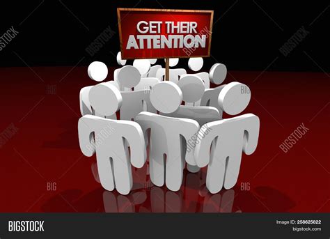 Get Their Attention Image And Photo Free Trial Bigstock