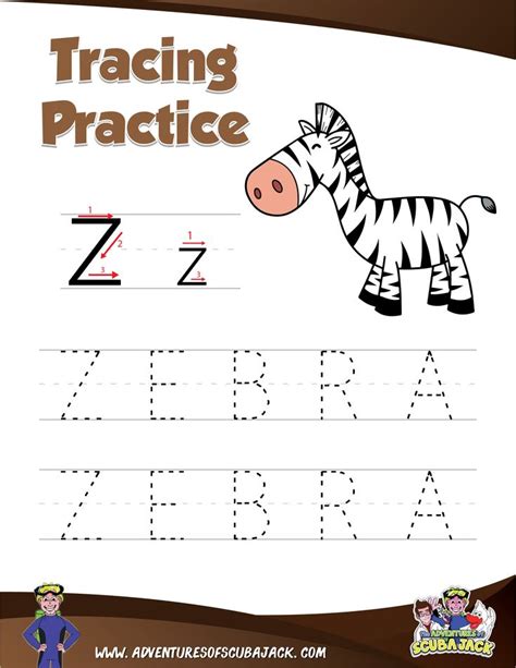 Z Is For Zebra Preschool Printables And Zebra Craft The Inspiration
