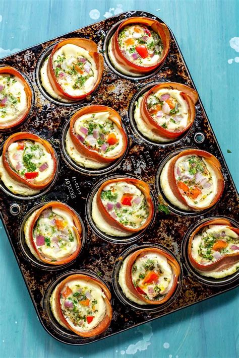 Grab Go Turkey Bacon Egg White Cups The Girl On Bloor Recipe