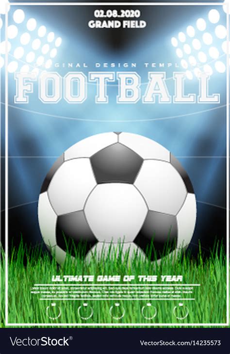 football tournament poster template free download