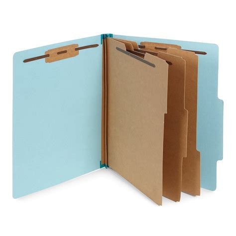 Blue Summit Supplies Classification Folders Letter Size 3 Divider T