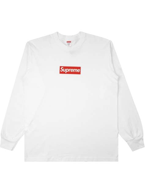 Supreme Box Logo Long Sleeve T Shirt Farfetch