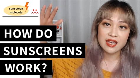 How Do Sunscreens Work The Science Lab Muffin Beauty Science