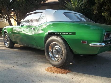 1968 California Camaro Rally Green Rare