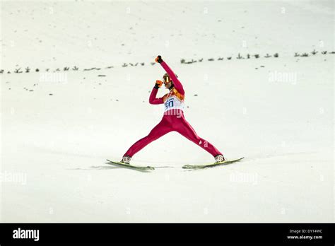 Kamil Stoch Pol Wins The Gold Medal In The Mens Ski Jumping Normal