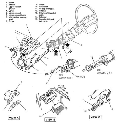 Chevy Tilt Steering Column Diagram