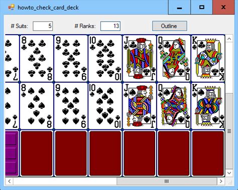 6 red and 6 blue each maverick deck is a standard deck of playing cards consisting of 52 traditional suited playing cards, two jokers, and two additional ad cards. Verify sizes of playing cards in C# - C# HelperC# Helper