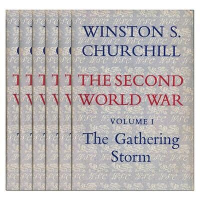 The Second World War By Winston Churchill 6 Volume Set First