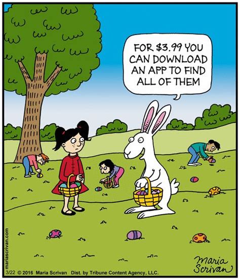 Half Full By Maria Scrivan For March Gocomics Com Easter