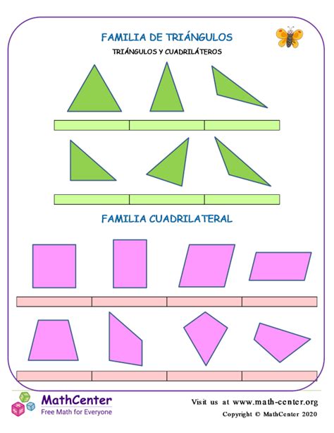 Segundo Grado Hojas De Aprendizaje Figuras Geom Tricas Math Center