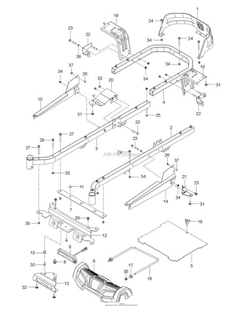 Husqvarna Z 248f 967844801 00 2018 01 Parts Diagram For Frame