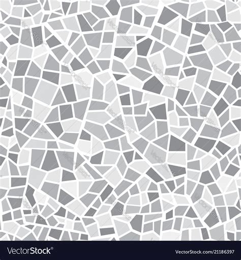 Abstract Mosaic Sheet Seamless Pattern Geometric Vector Image