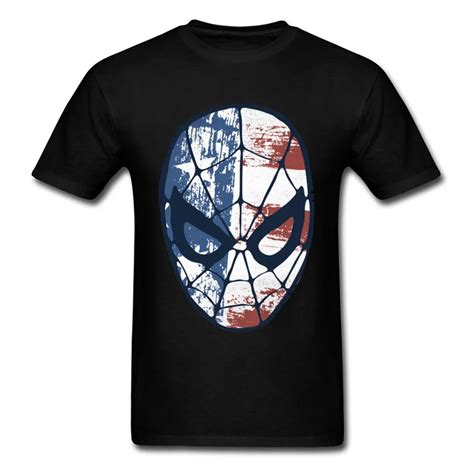 Marvel Spidey T Shirt Americana Tshirt Spiderman Short Sleeve T Shirts