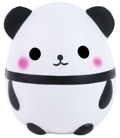 Vigeiya Squishies Jumbo Giant Silly Panda Egg 67 Kawaii Cute Squishy