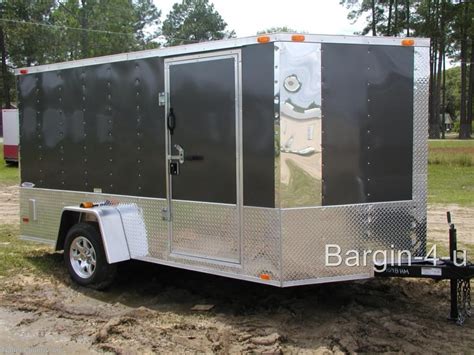 6x12 Motorcycle Trailer For Sale New Freedom Trailers Trailersusa