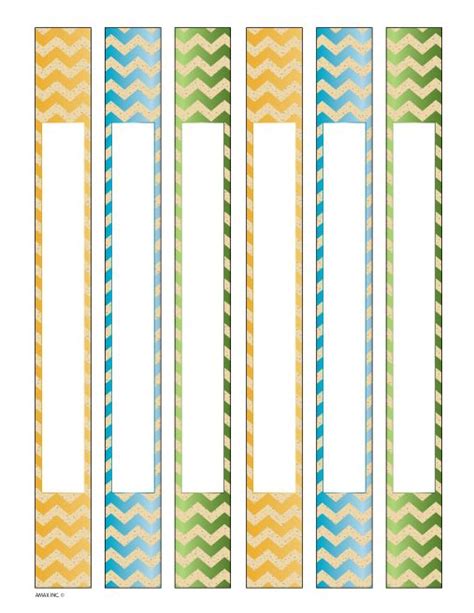 Binder spine labels and binder templates either for your home or for your office 40 free printable binder spine available for you diy recipe binder with free printable downloads if you're anything like. Binder Spine Inserts | Chevron | Binder spine labels ...