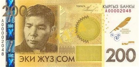 Kyrgyzstan 200 Som Foreign Currency