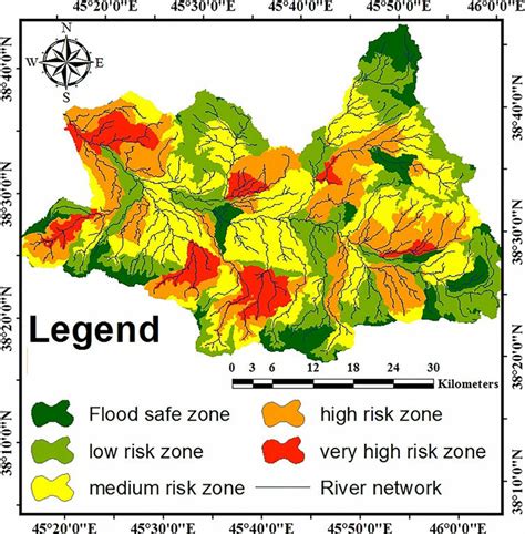 Flood Hazard Map Source Author Download Scientific Diagram