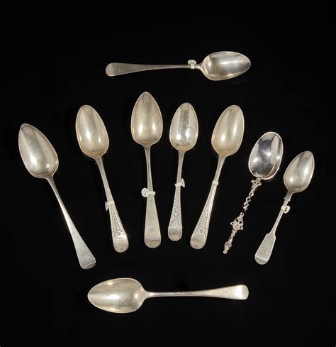 Sterling Silver Spoons Witherells Auction House