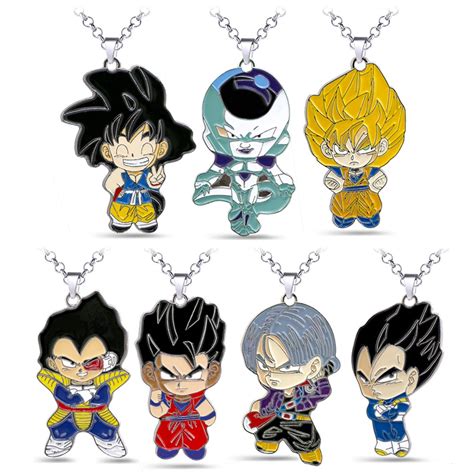 Check spelling or type a new query. Aliexpress.com : Buy Anime Dragon Ball Z Son Goku Figure Charm Necklace Super Saiyan Metal ...