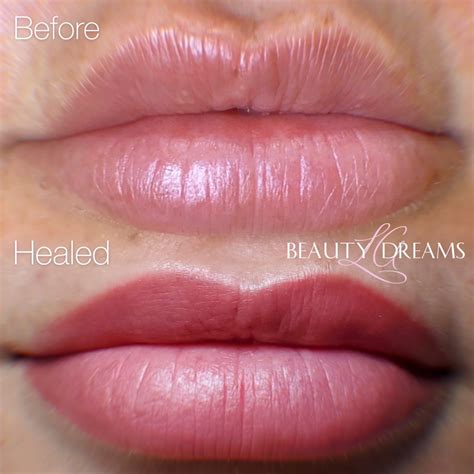 Lip Blush Permanent Makeup Makeup Services Makeup Before And After