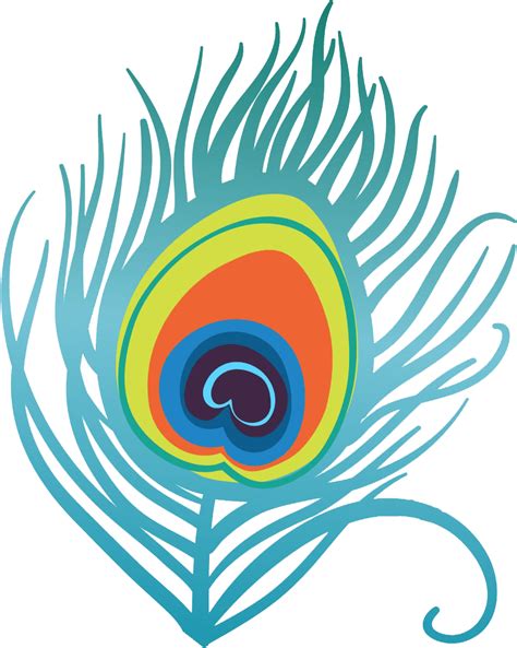 Vektor File Png Feather Peacock Png Mart