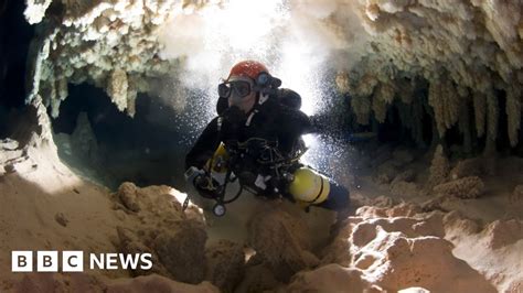 Two Days In An Underwater Cave Running Out Of Oxygen Bbc News