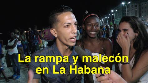 Rampa Y Malecón En La Habana Youtube
