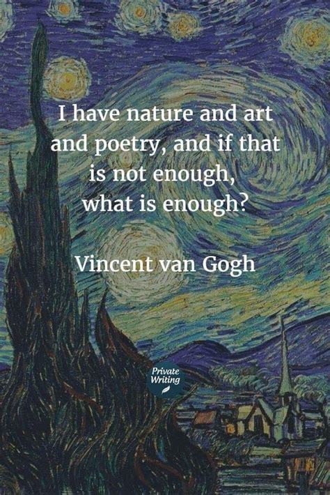 Van Gogh Quotes About Art Health Future Quotes