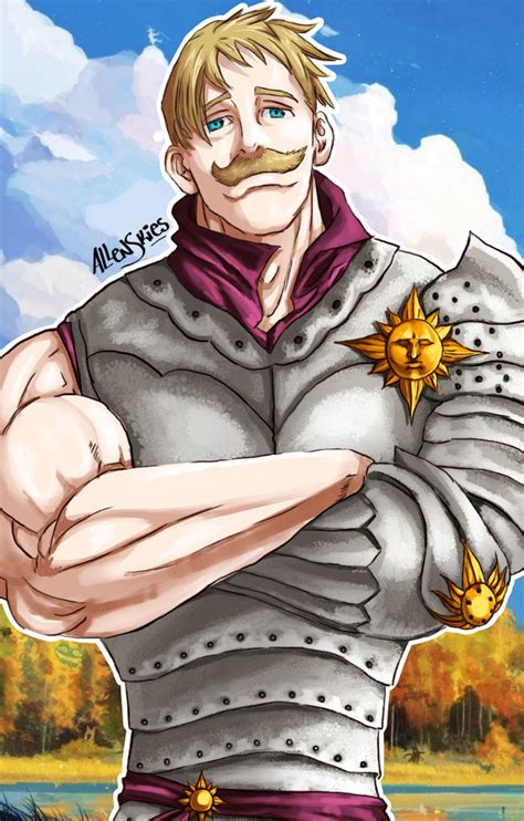 Escanor Seven Deadly Sins By Allenskies On Deviantart