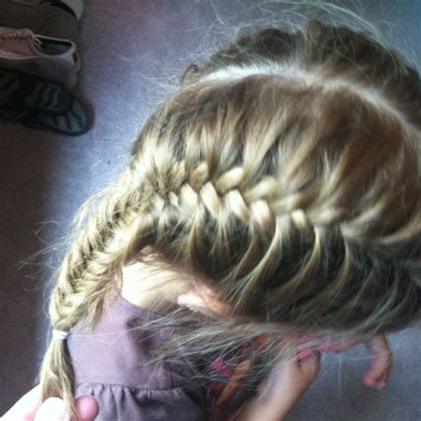 French Fishtail Pigtails Hair Pinterest French