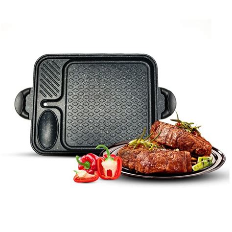 Barbecue grill pan korean bbq stovetop table top indoor barbeque. Korean Style Electric Bbq Grill Pan