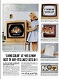 1957 RCA Victor Color Television ad. : r/vintageads