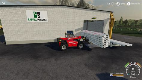 FS19 Precast Factory V1 0 Farming Simulator 19 Mods Club