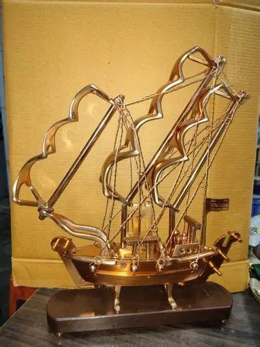 Unique Antique Brass Ship For Decoration At Best Price In Moradabad