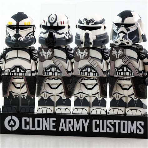 Clone Army Customs Squad Pack Wolf Elite Dk Gray