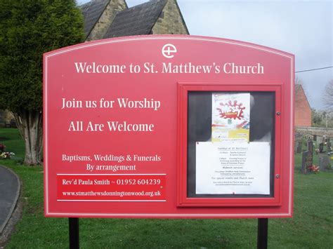 Church Signs Shelley Signs Ltd