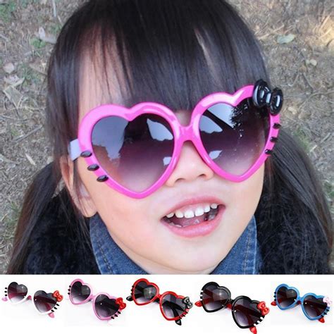 Buy Pair Of Sunglasses Boys Heart Goggles Bowknot Baby Girl At