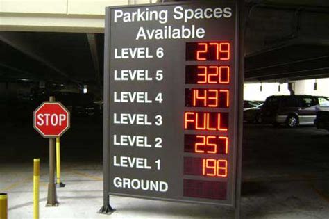 Parking Space Available Signs Gallery Information Center Signal Tech