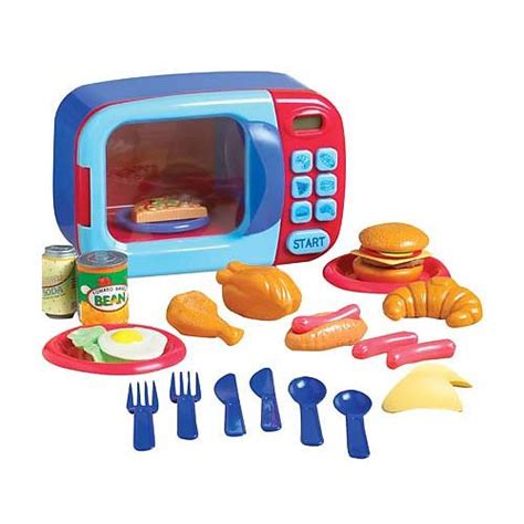 Toys r us just like home microwave light, rotating, beeps. Just Like Home Microwave Oven - Red/Blue - Toys R Us ...